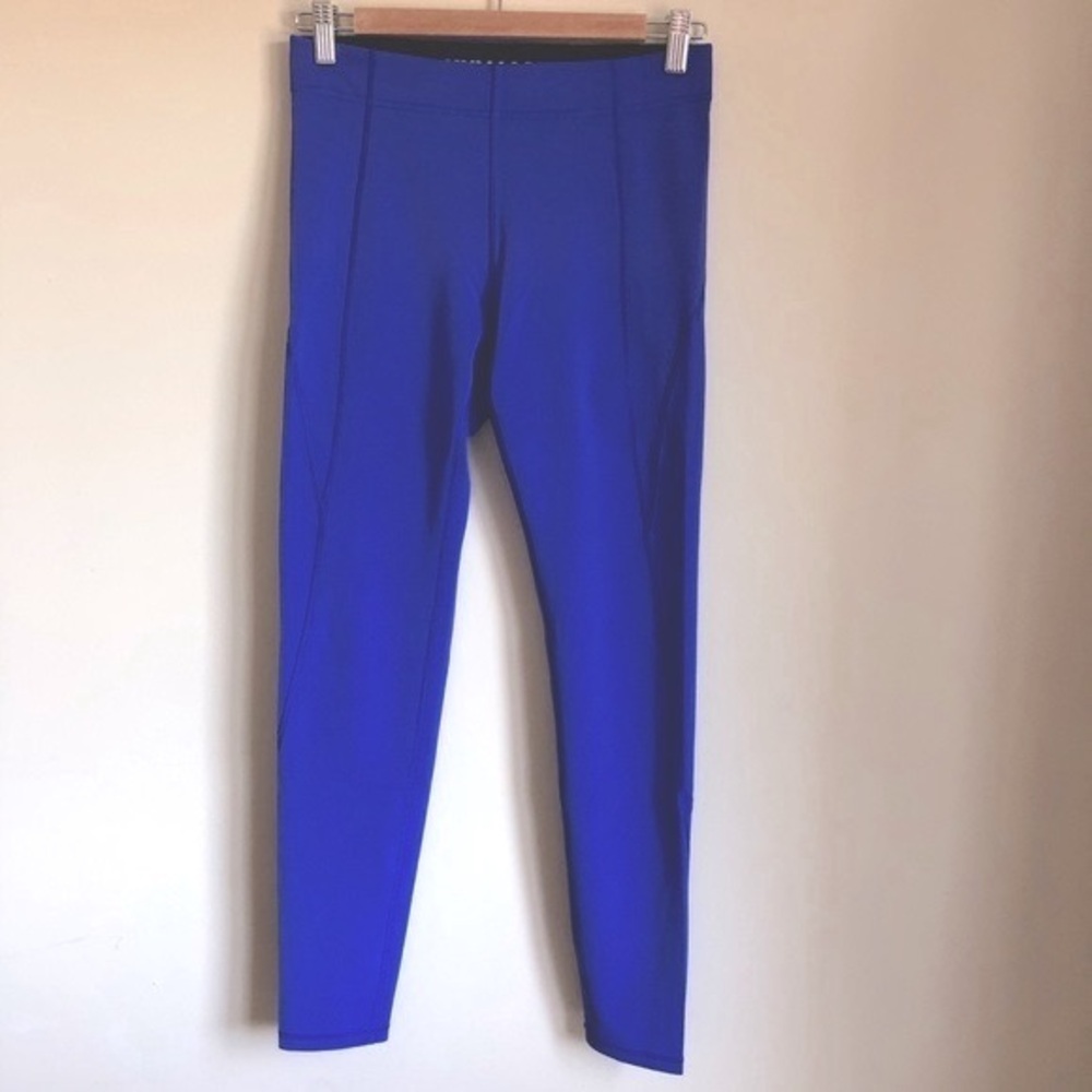 Ivy Park V Mid-Rise Ankle Legging bright blue size medium womens